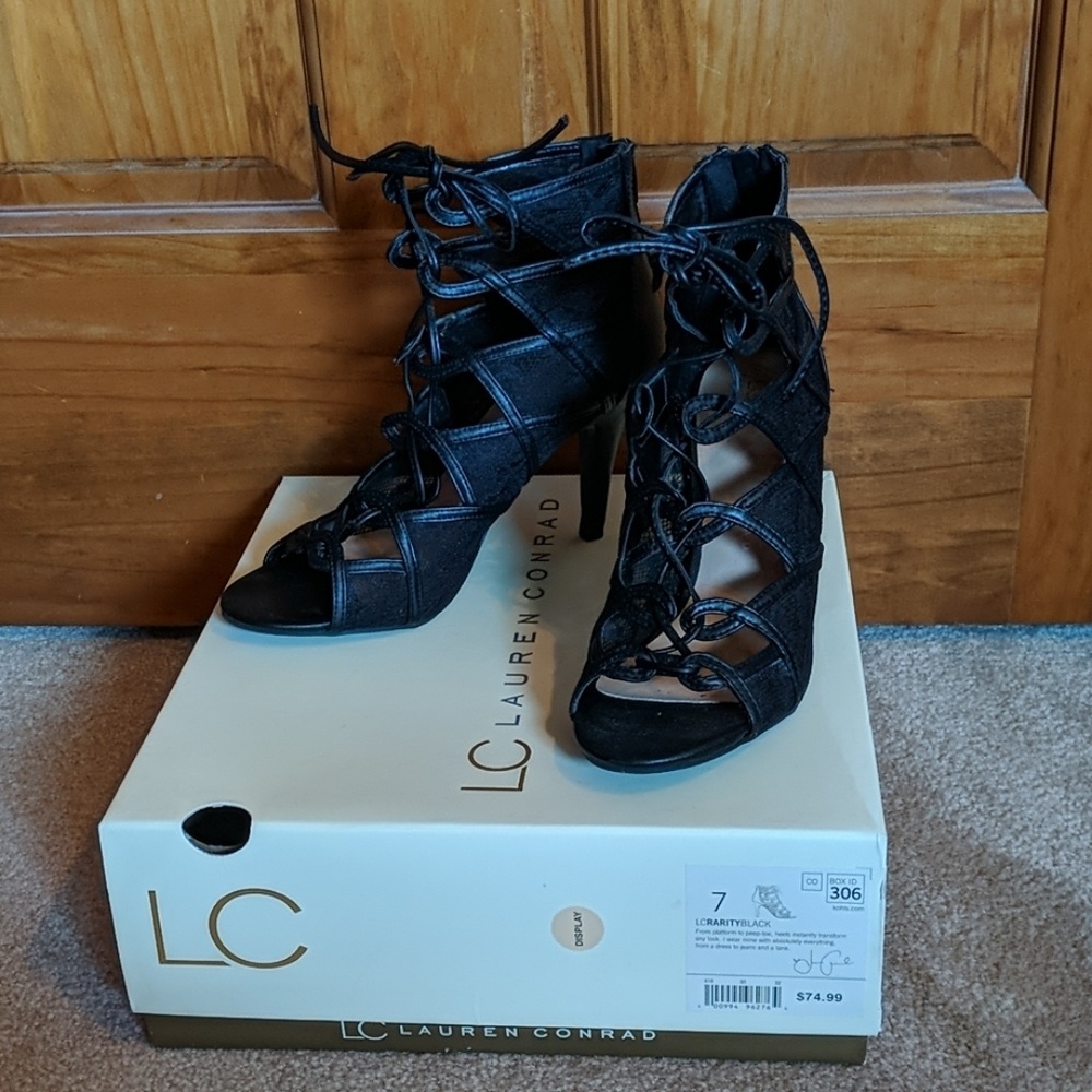 Black Lauren Conrad Heels